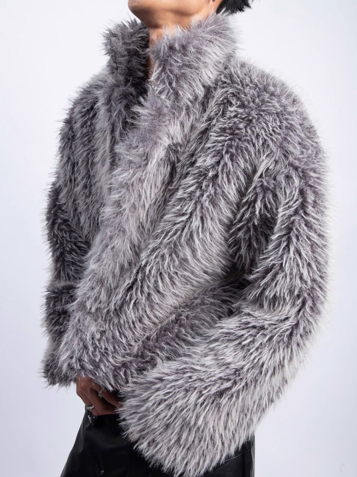 [PLAN1ONE] fur jacket na1670