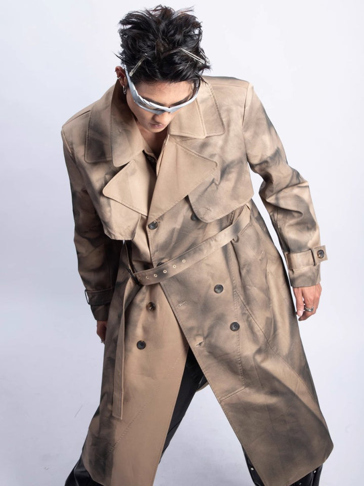 [PLAN1ONE] trench coat na1671