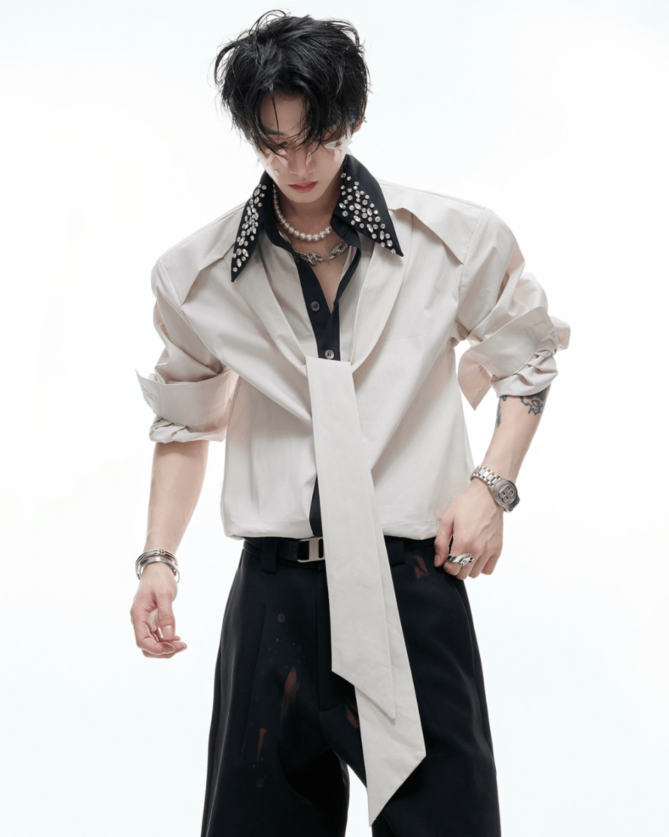 [ArguE CulturE] Moonlit Starry Sky shirt na2174