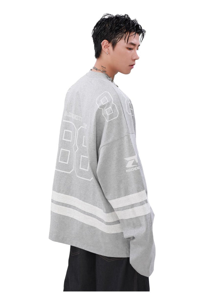 【MRNEARLY】long-sleeved sweater na1505