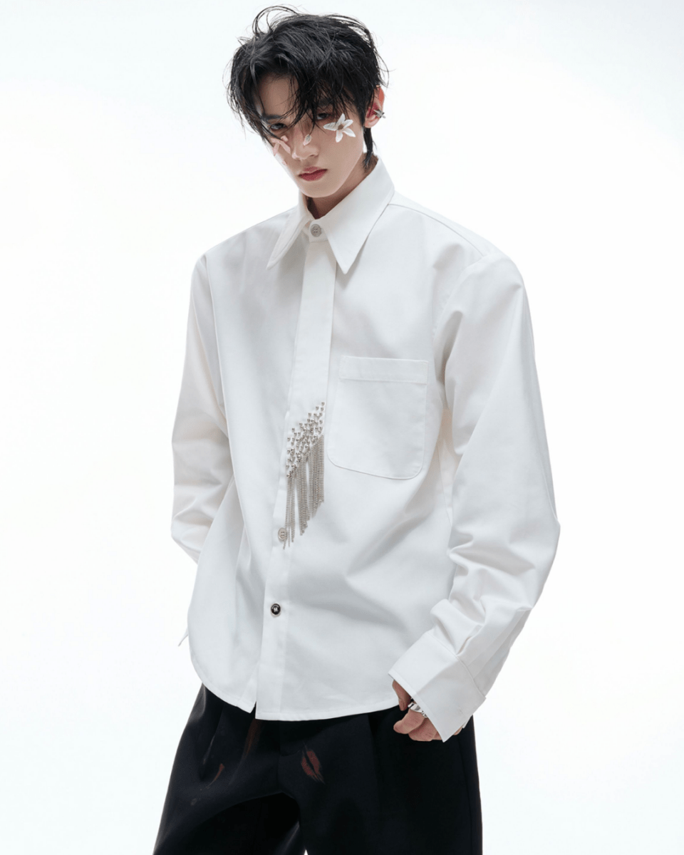 【ArguE CulturE】niche tie design shirt na2171