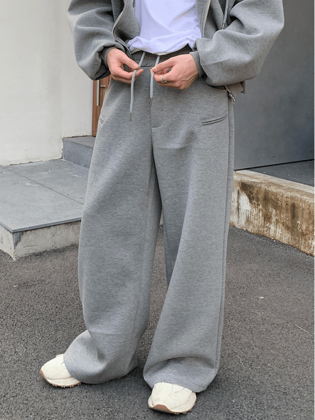 [ONELYC1NS] two-piece loose jacket and pants  na1010