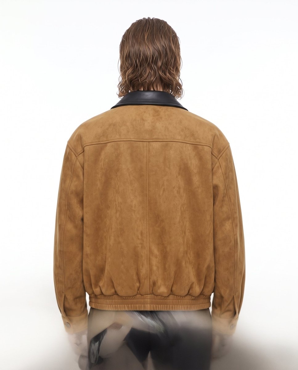 Suede Bomber Jacket na3170