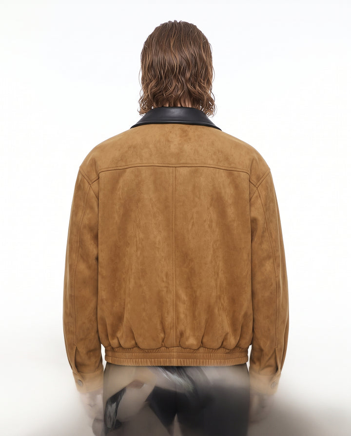 Suede Bomber Jacket na3170