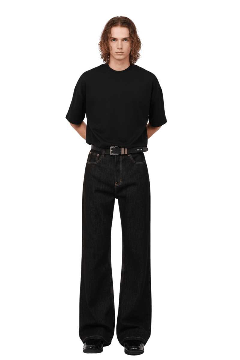 Dark Wash Flare Denim na2432