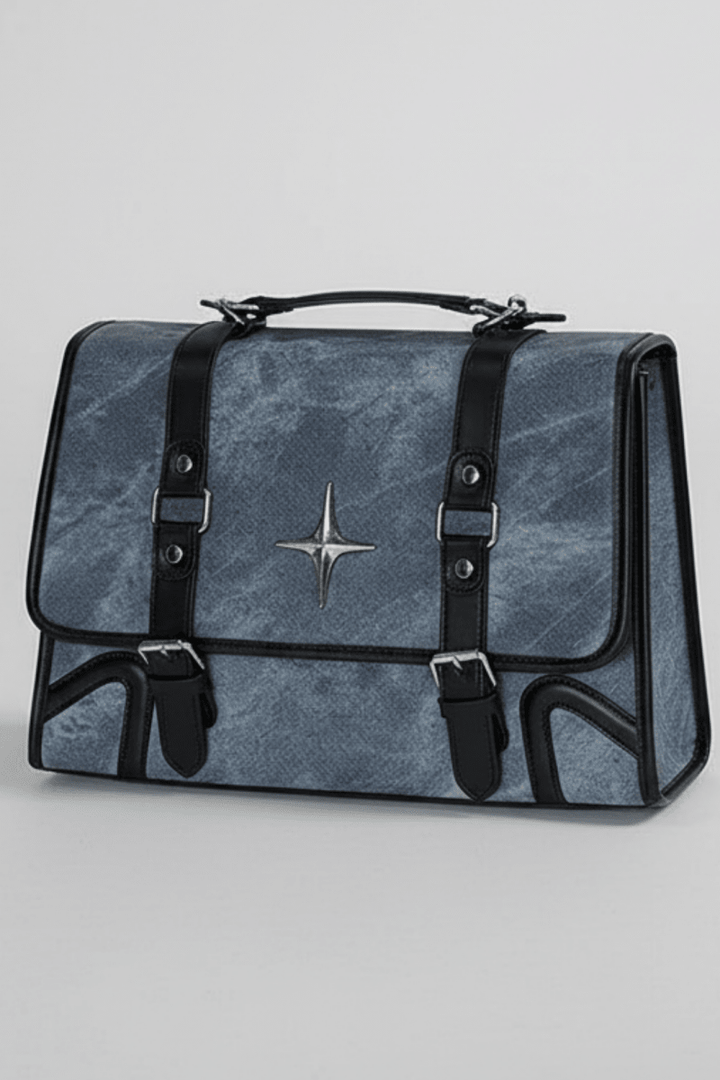 Vintage Star Satchel Backpack na2431