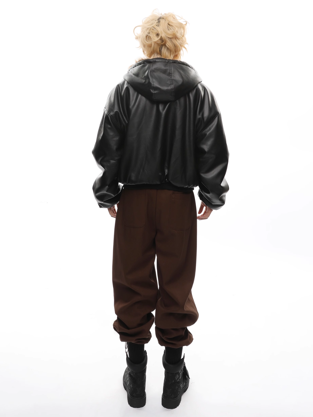 【FUTUREBOY】reversible leather jacket  na1705