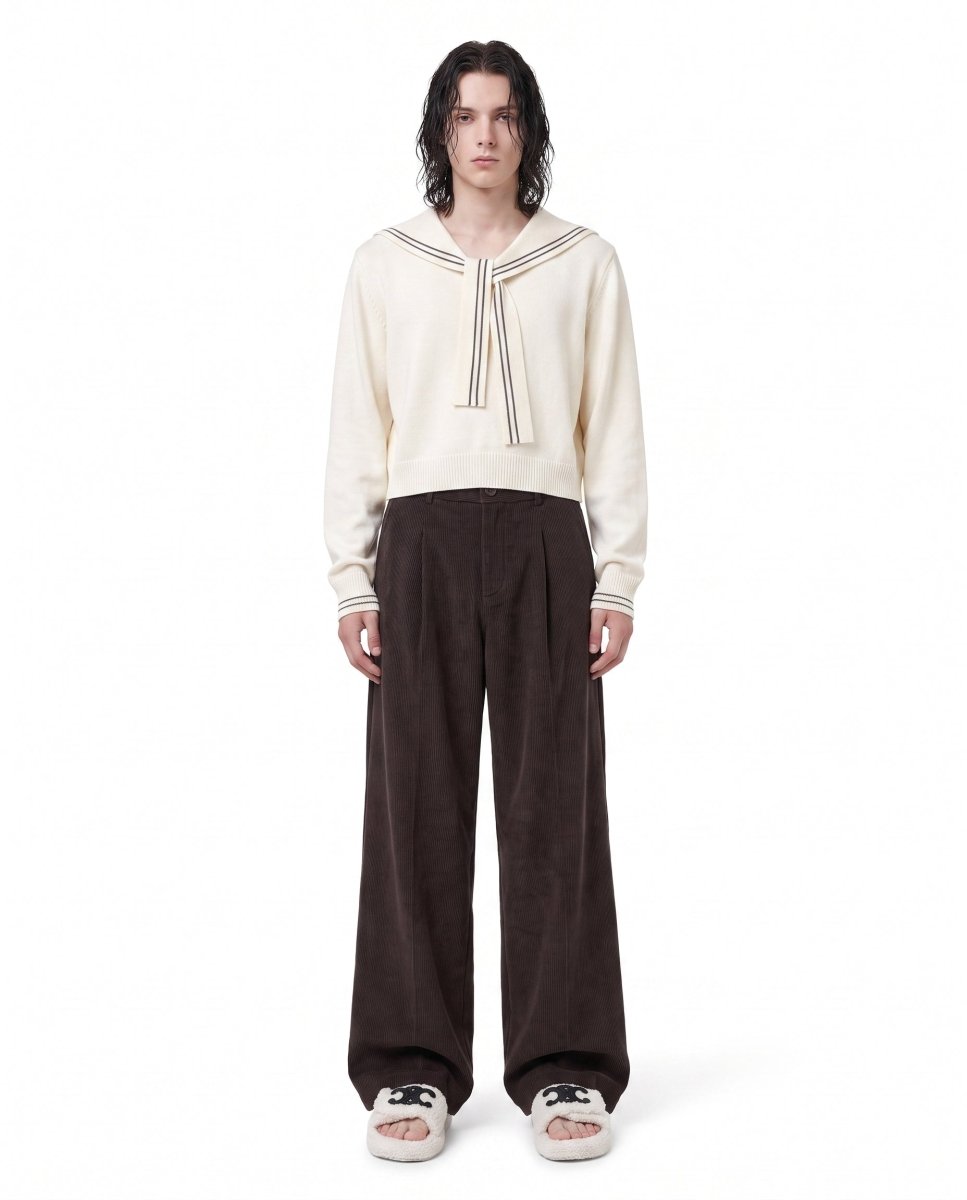 Corduroy Wide Pants na2986