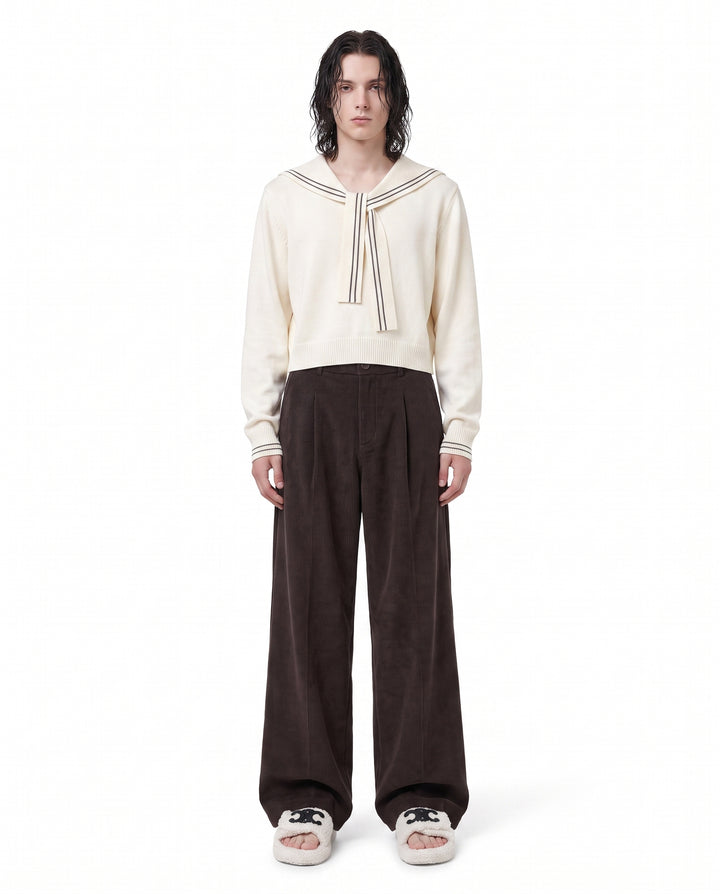 Corduroy Wide Pants na2986