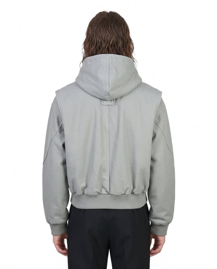 Fur Hooded Jacket na3083