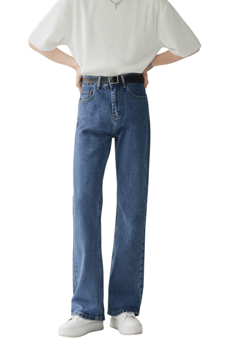 슬림 플레어 데님 진 na2427