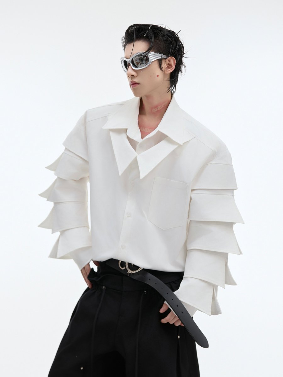 【CulturE】 Three Dimensional Shirt na1458 