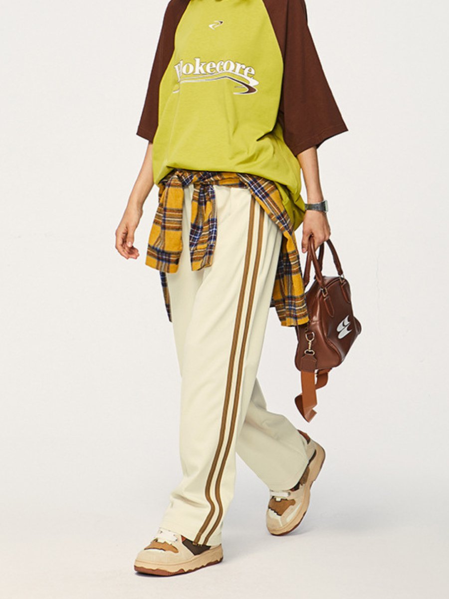 striped loose casual pants na1682