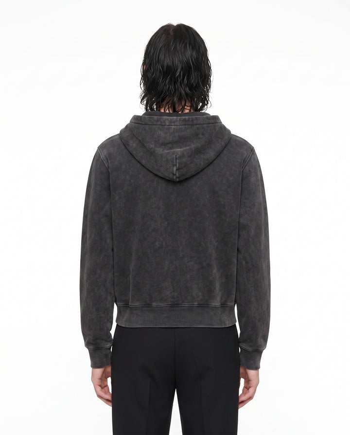 Washed Zip Hoodie na3017