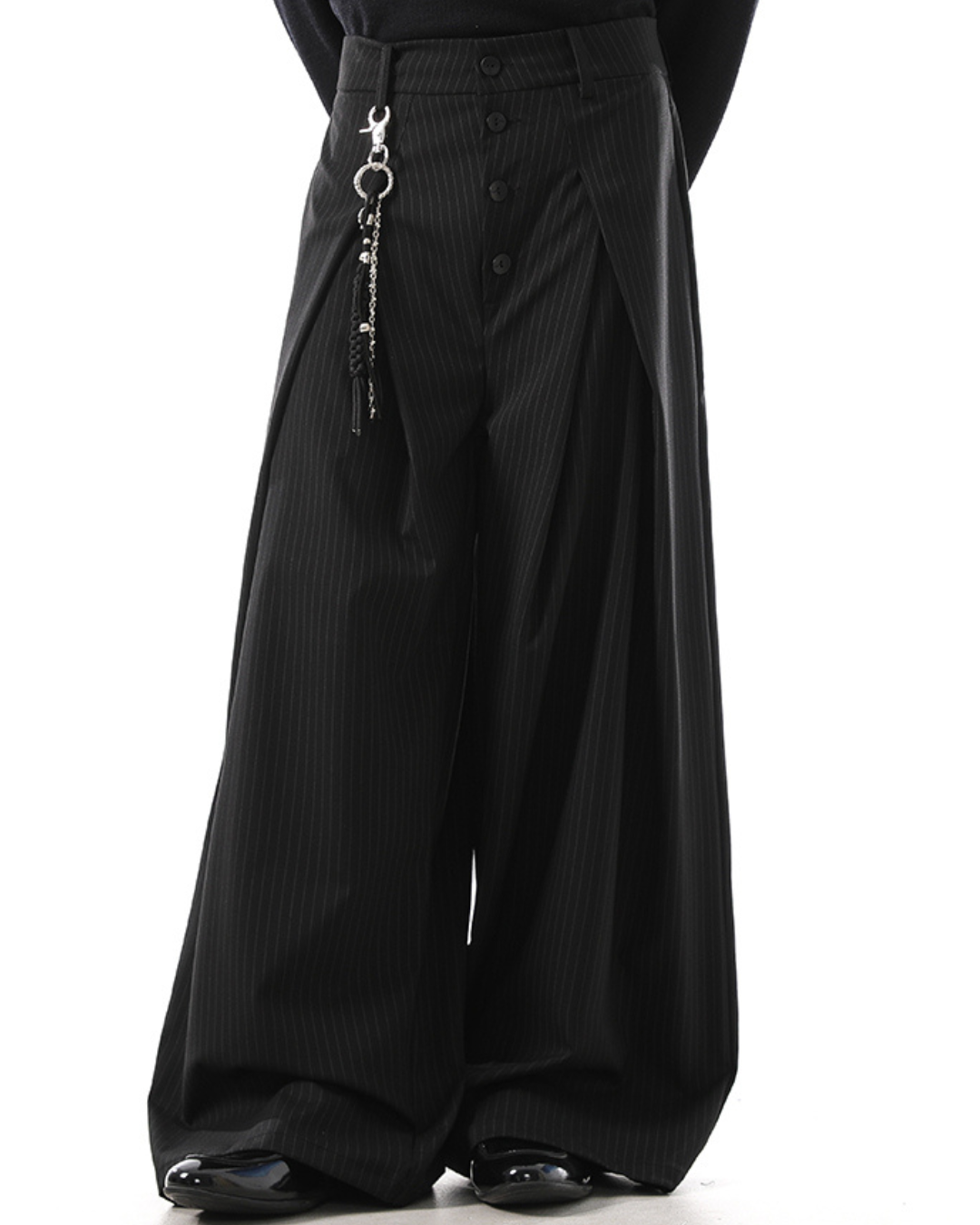 [BLANKIN]Architect Panel Wide Slacks na2276