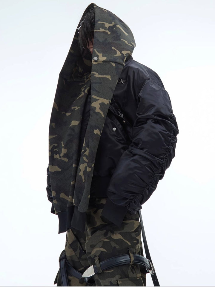 [CultureE] Camouflage Cotton Jacket na1732