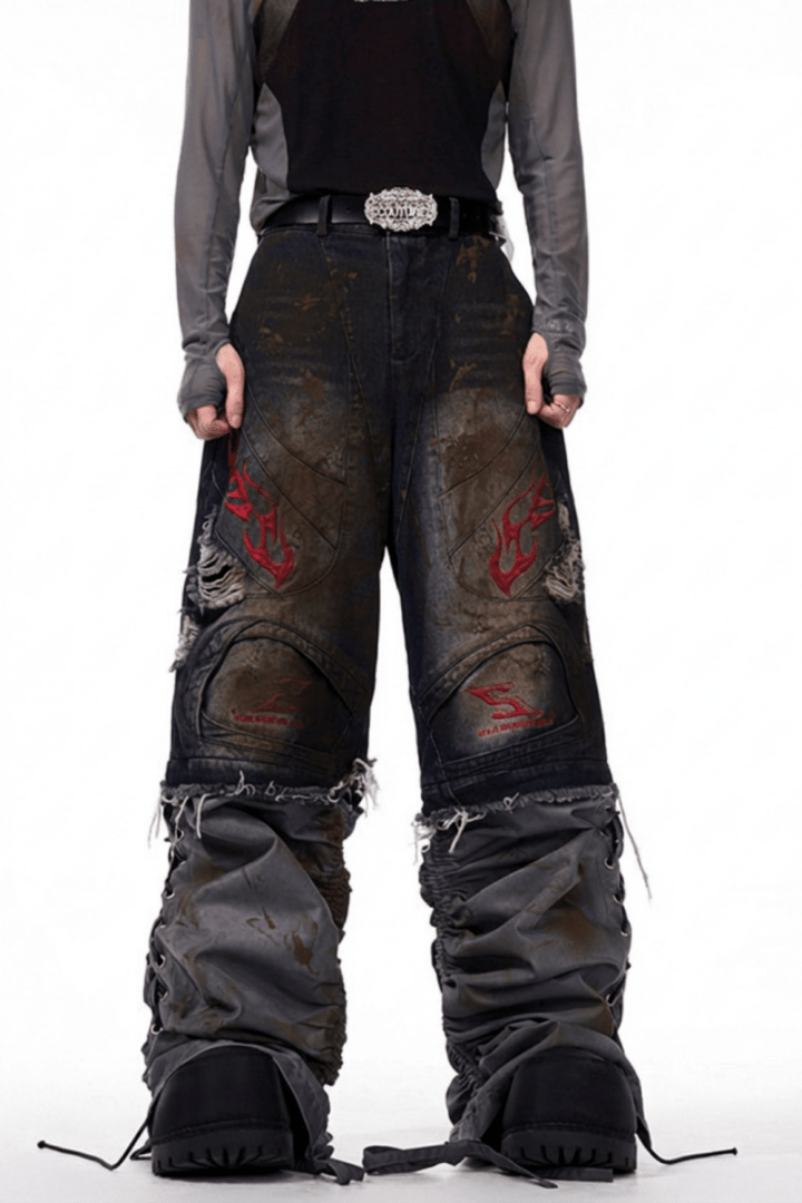 Obsidian Flame Denim  na2372