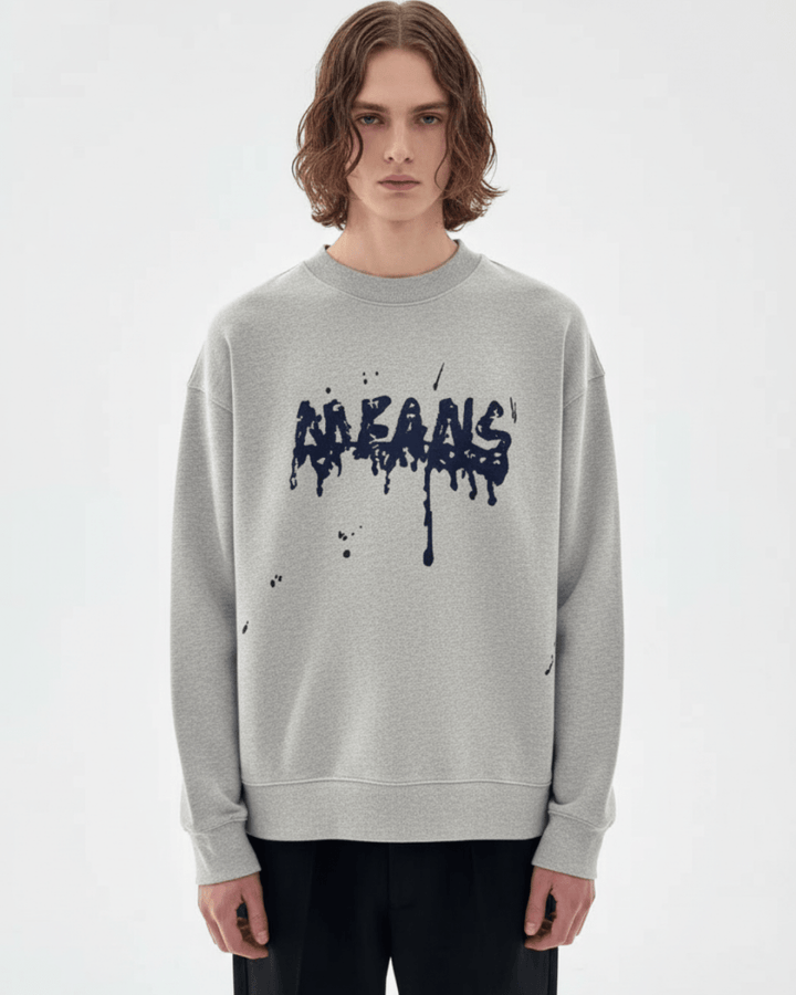 [Nanostudio] Graffiti Drip Sweatshirt na2230