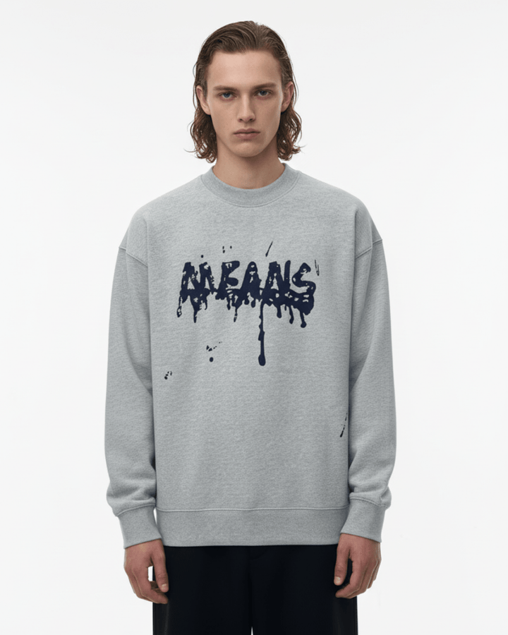 [Nanostudio] Graffiti Drip Sweatshirt na2230