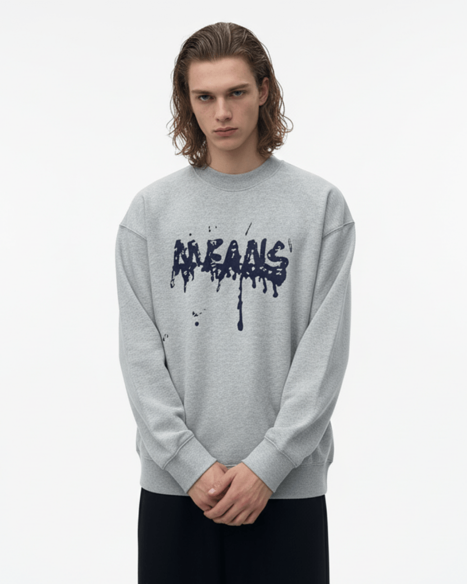 [Nanostudio] Graffiti Drip Sweatshirt na2230