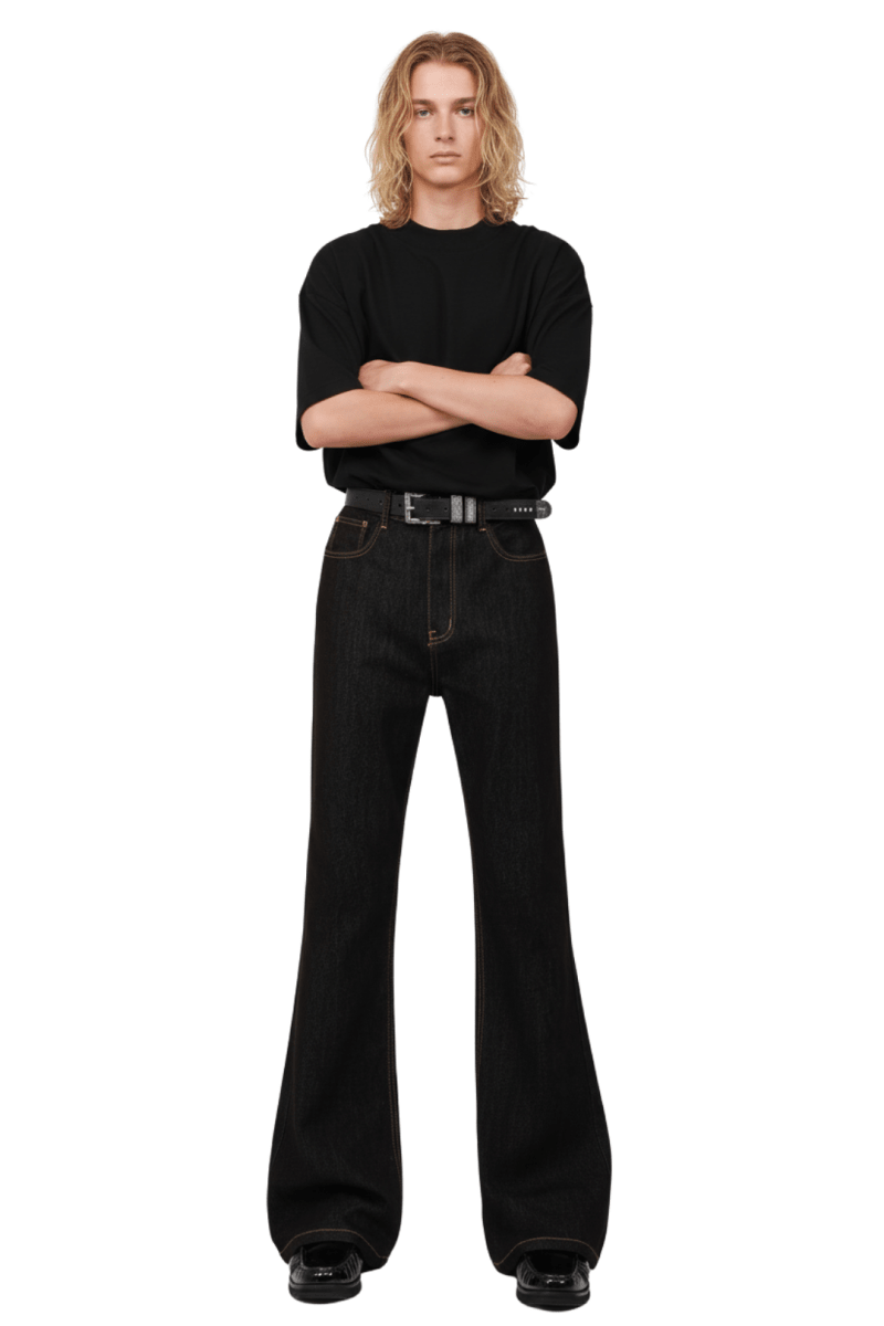 Dark Wash Flare Denim na2432