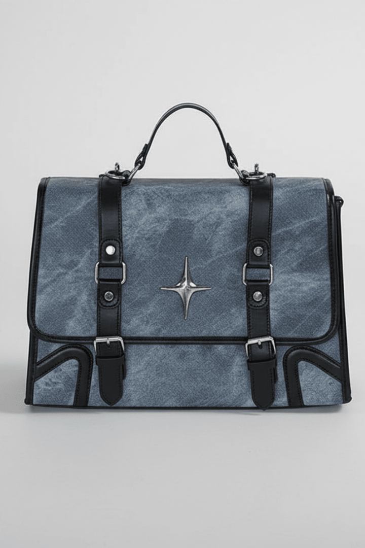 Vintage Star Satchel Backpack na2431