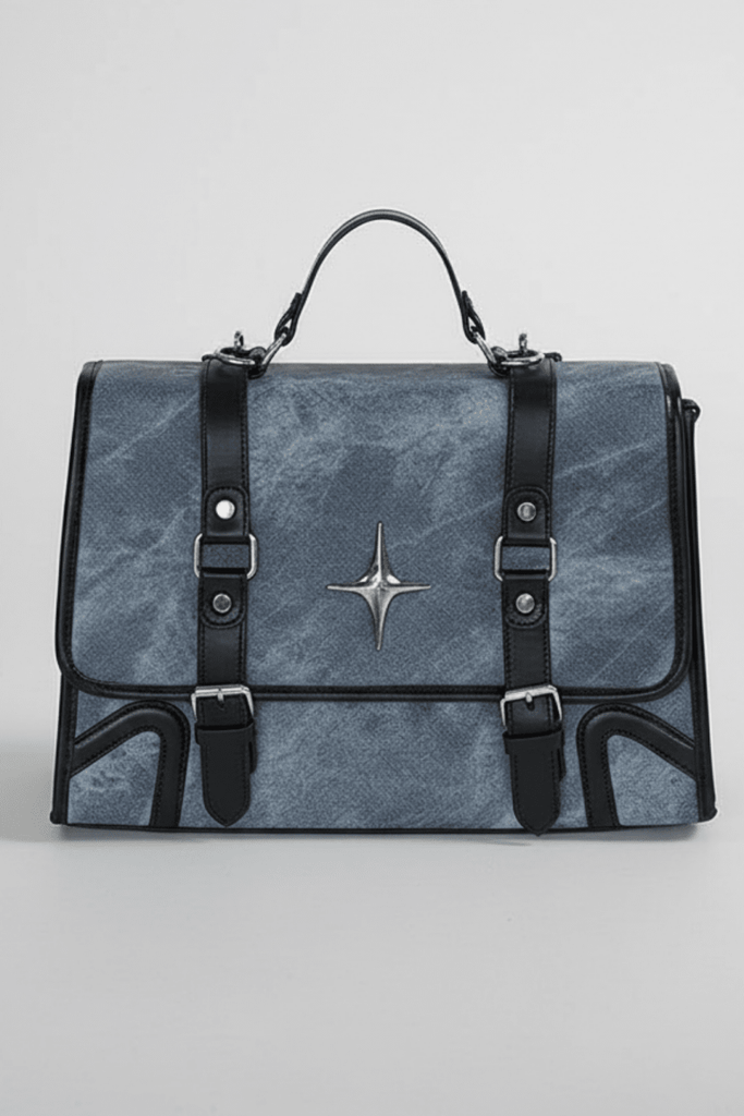 Vintage Star Satchel Backpack na2431 – Nanostudio