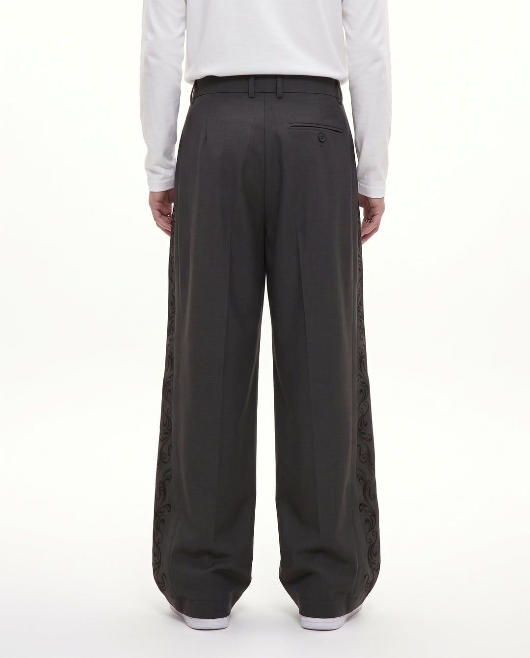 Embroidered Wide Pants na3205