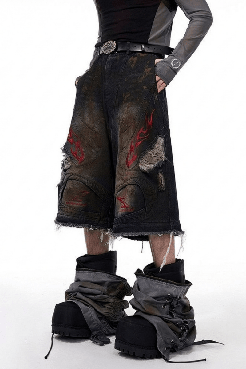 Obsidian Flame Denim  na2372