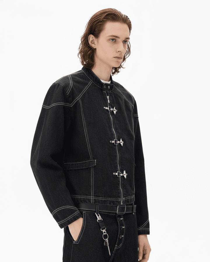 Toggle Archive Denim Jacket  na2312