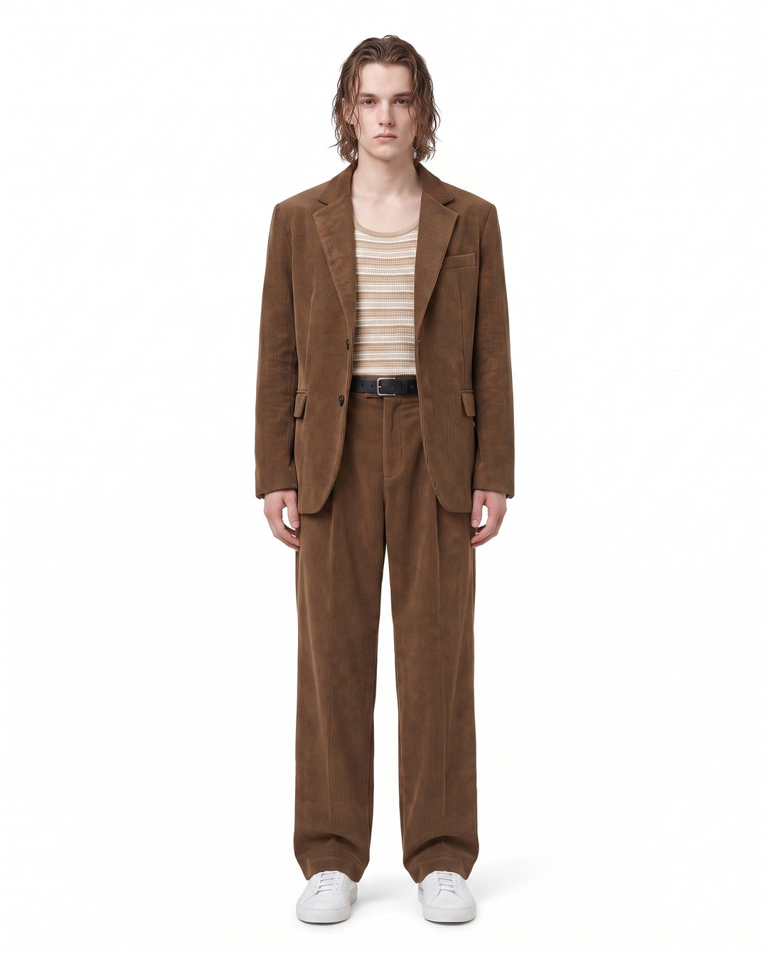 Corduroy Wide Pants na2986