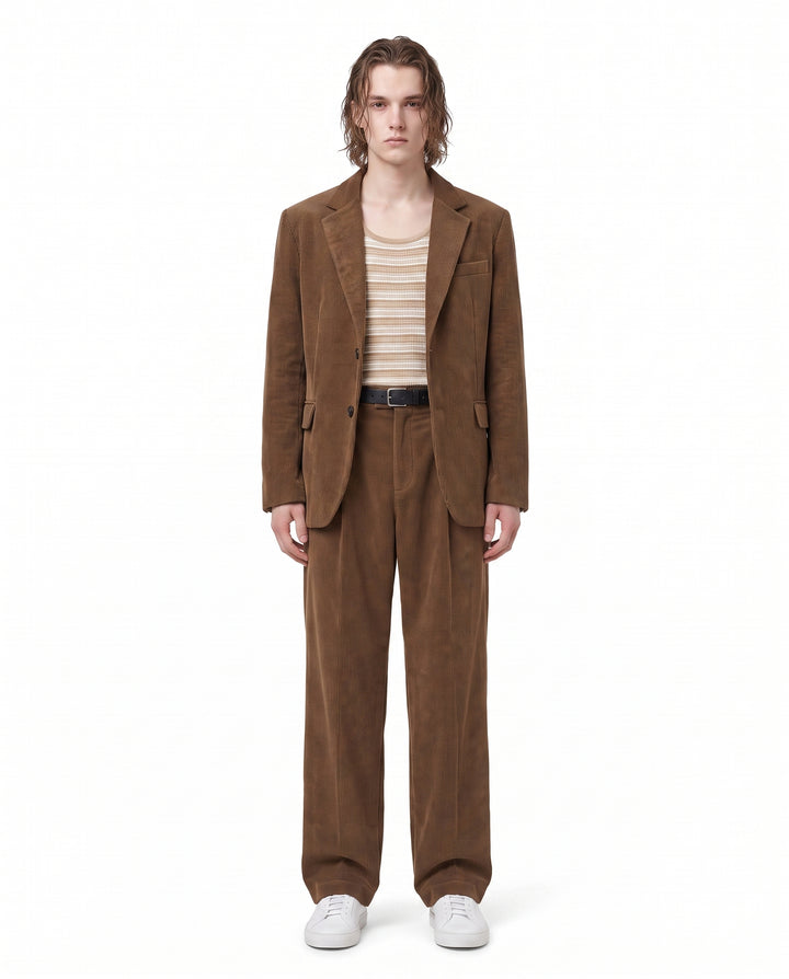 Corduroy Wide Pants na2986