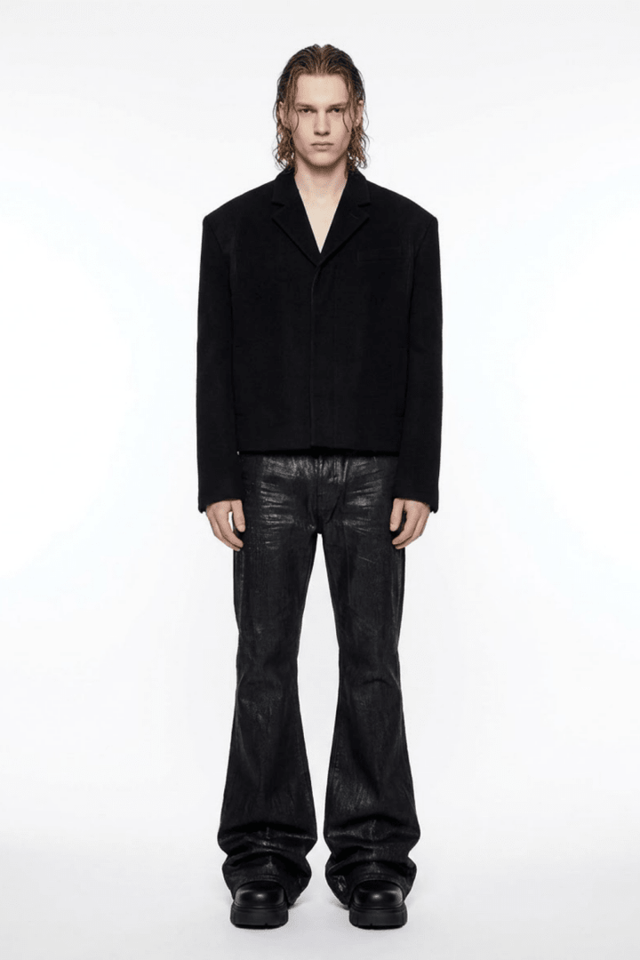 Street Style Flare Denim Pants na2378