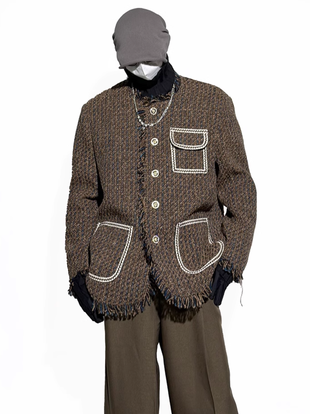 【FUTUREBOY】Tweed Jacket  na1706