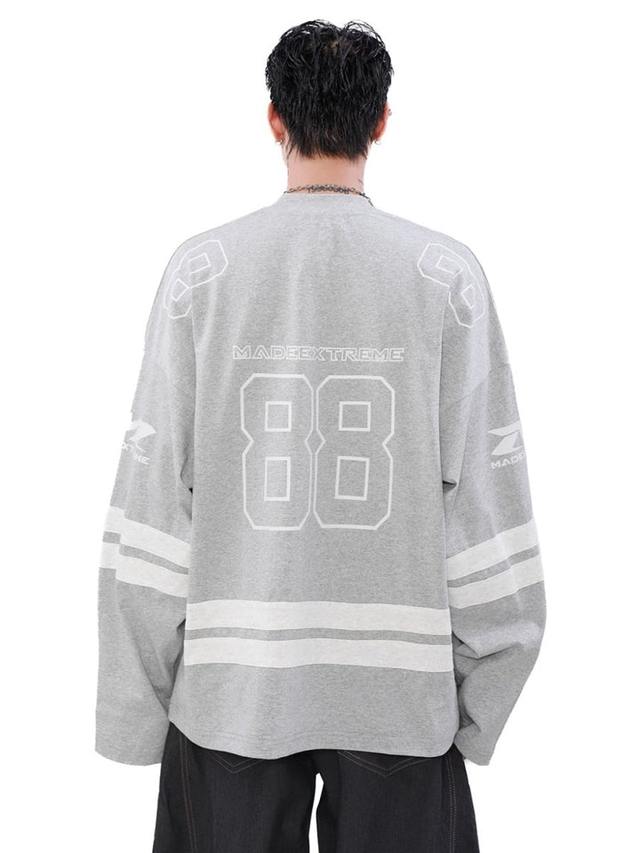 【MRNEARLY】long-sleeved sweater na1505