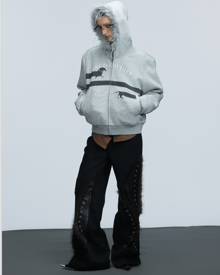 [ArguE CulturE] Seoul Faux-Fur Dog Hoodie na2251