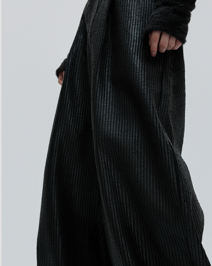 [ArguE CulturE] Shadow Sheen Wide Trousers na2269