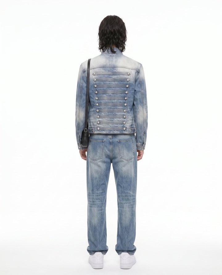 Military Denim Jacket na3101