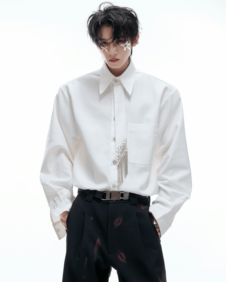 【ArguE CulturE】niche tie design shirt na2171