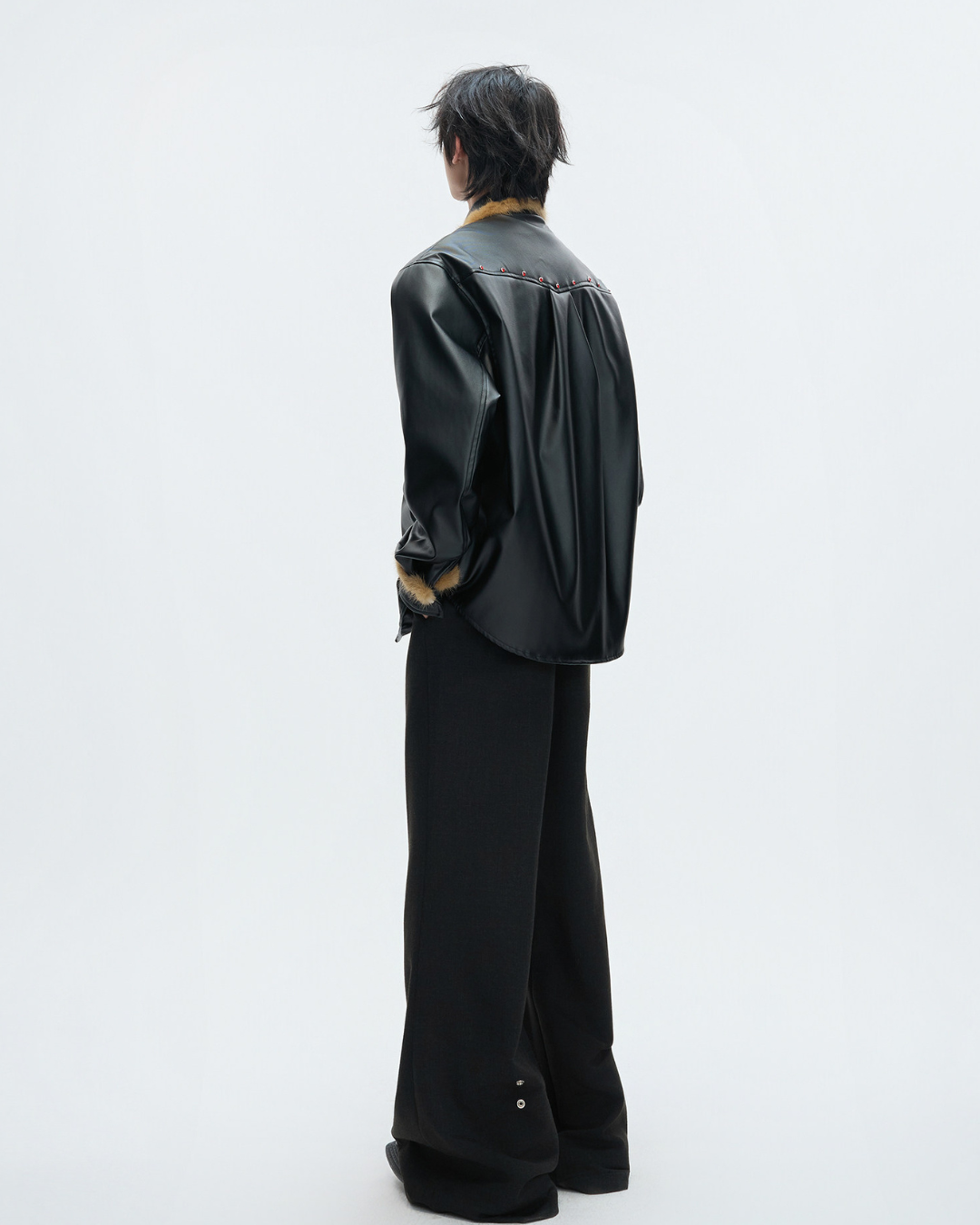 【ArguE CulturE】CRIMSON STUD LEATHER JACKET na2292