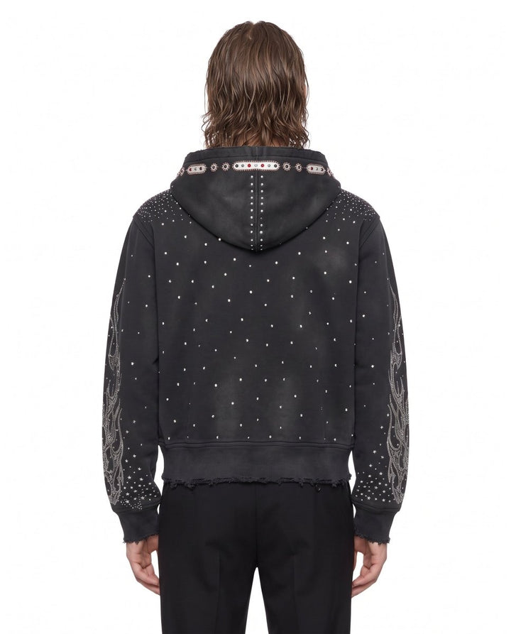 Studded Zip Hoodie na3228