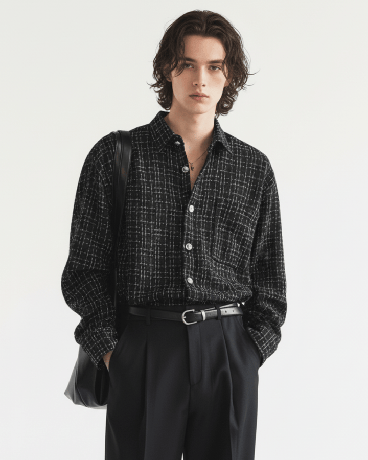 [MRCYC] Seoul Check Over Shirt na2218 