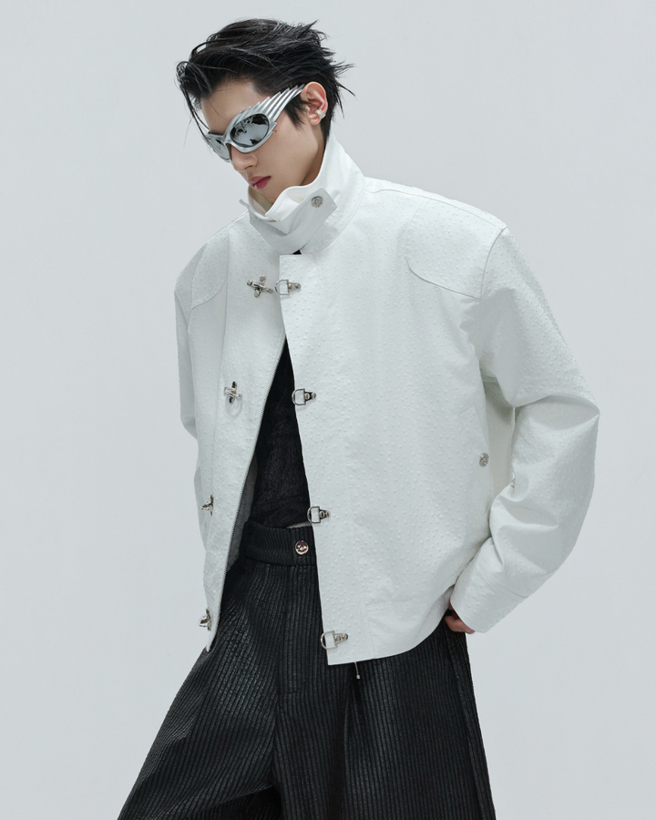 [ArguE CulturE] Dark Gate Metal Leather na2275