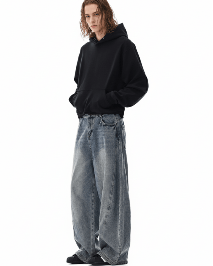 Oversize Street Volume Jeans  na2265