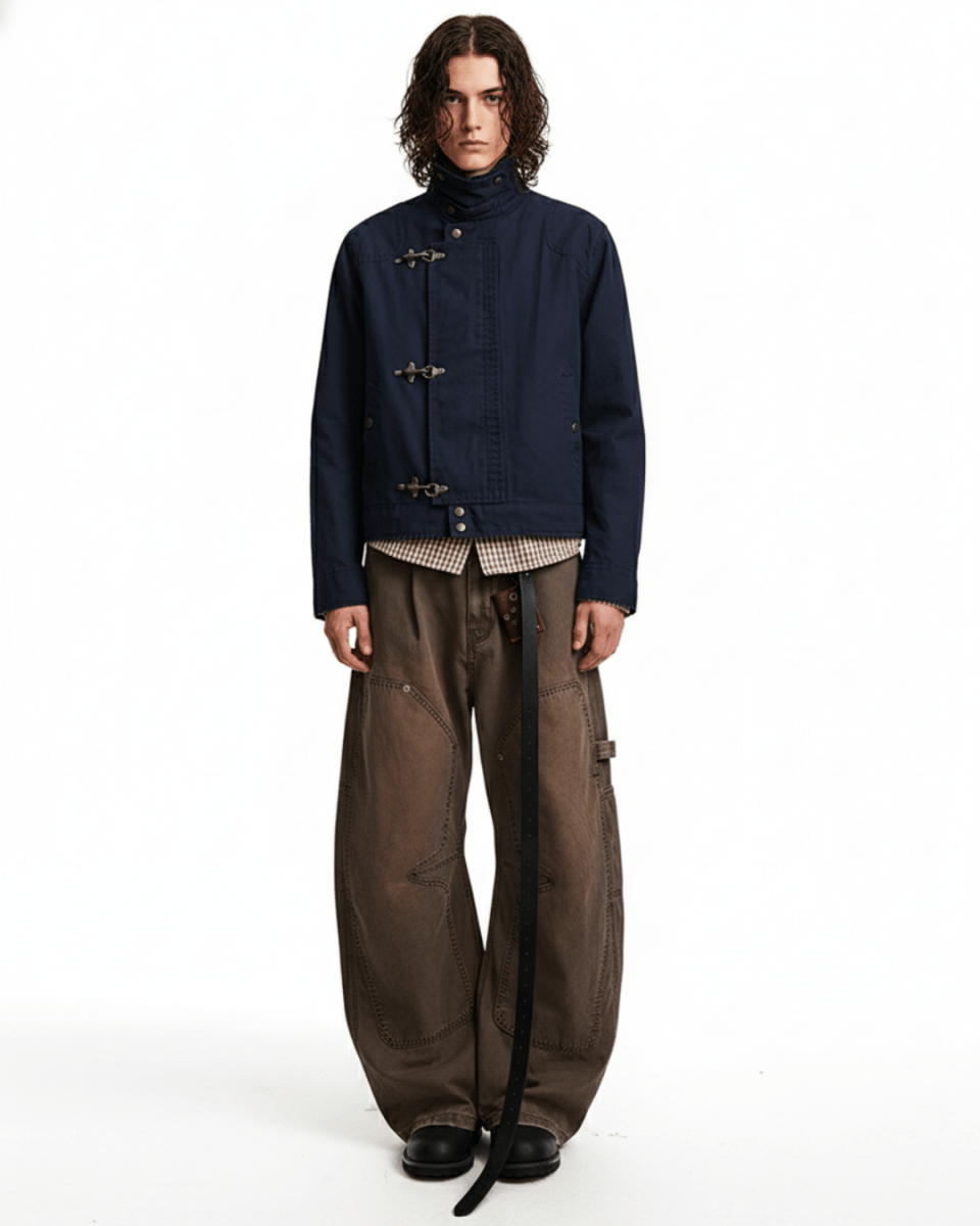 Asymmetry Tactical Toggle Jacket na2261