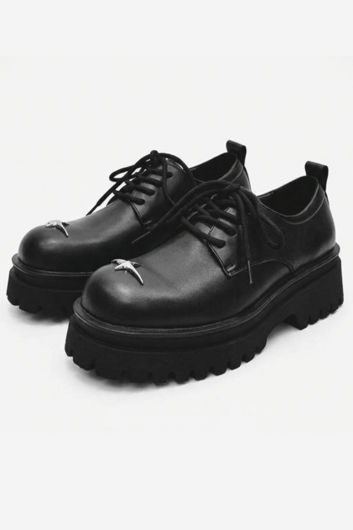 leather head shoes na1648 