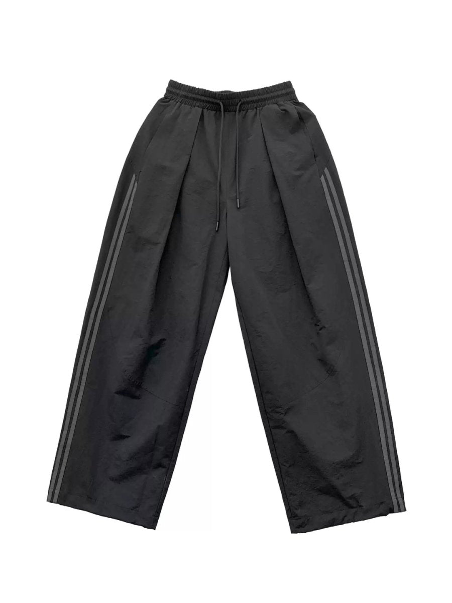 [Aurocean] Loose Black Sweatpants na1674