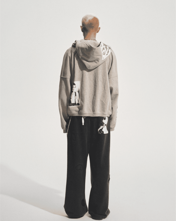 [bastard official] DUAL FRAME ZIP HOODIE na2306 