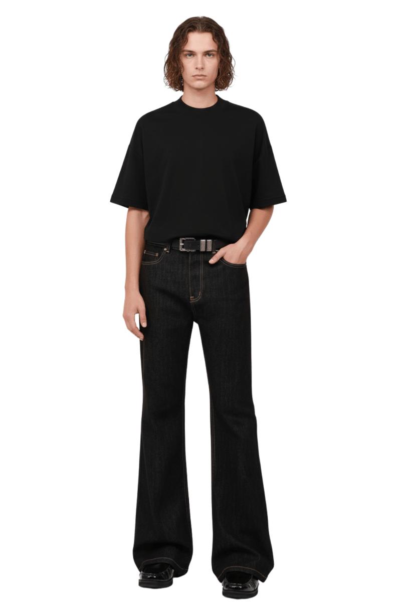 Dark Wash Flare Denim na2432