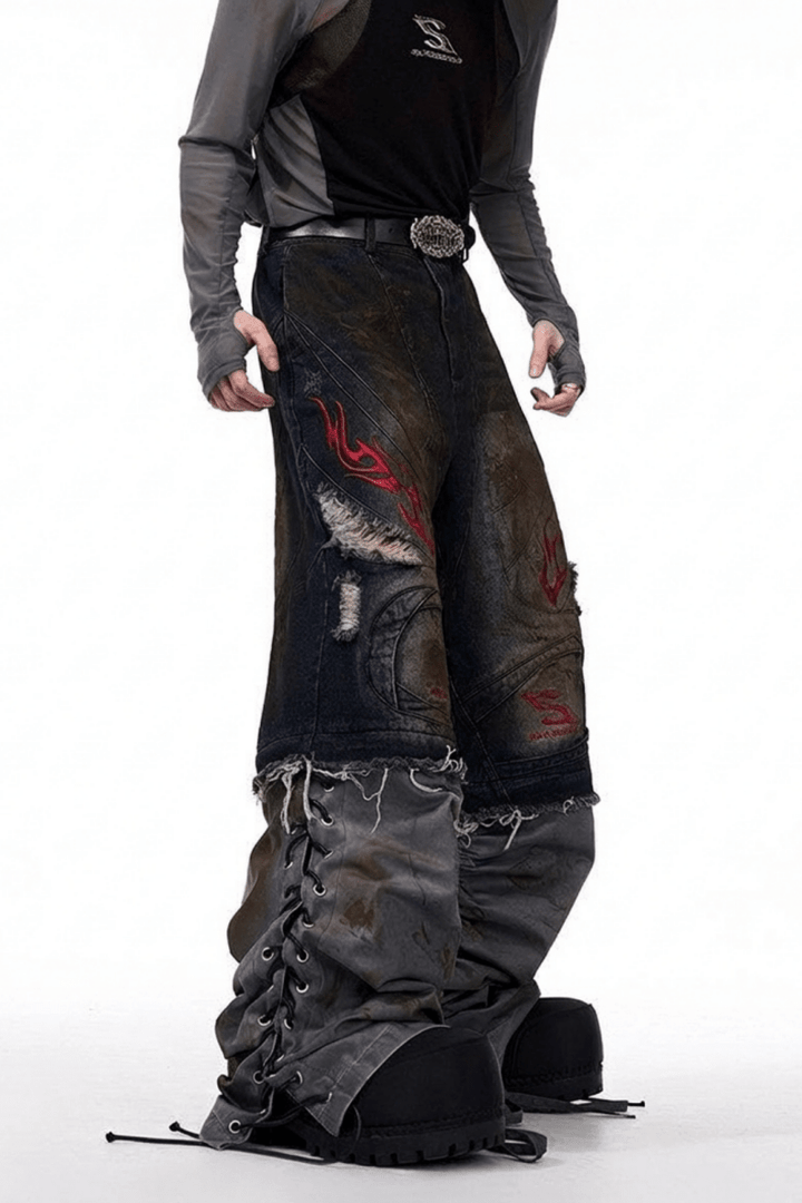 Obsidian Flame Denim  na2372